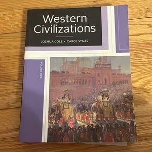 Western Civilizations Paperback book Joshua Cole Volume 2